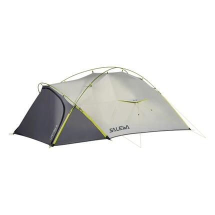 Trekkerstent - 3 personen - Salewa Litetrek III - lichtgrijs/cactus