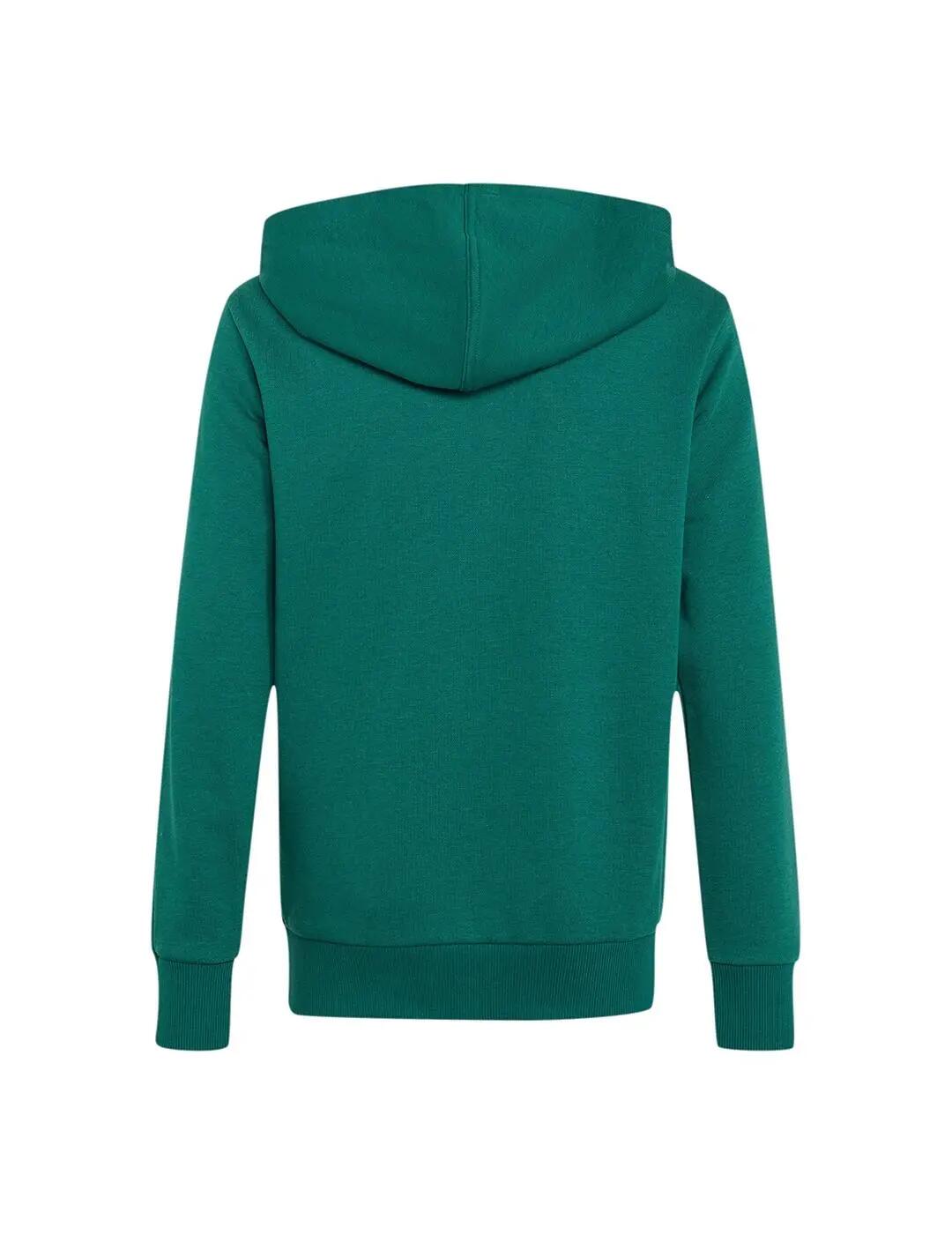 Sweats à capuche en polaire pour enfant Adidas Essentials vert. 2/5