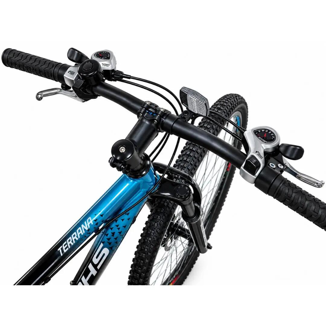 Bicicleta Copii Dhs Terrana 2423C, model 2026 - 24 Inch, Albastru-Negru 6/7