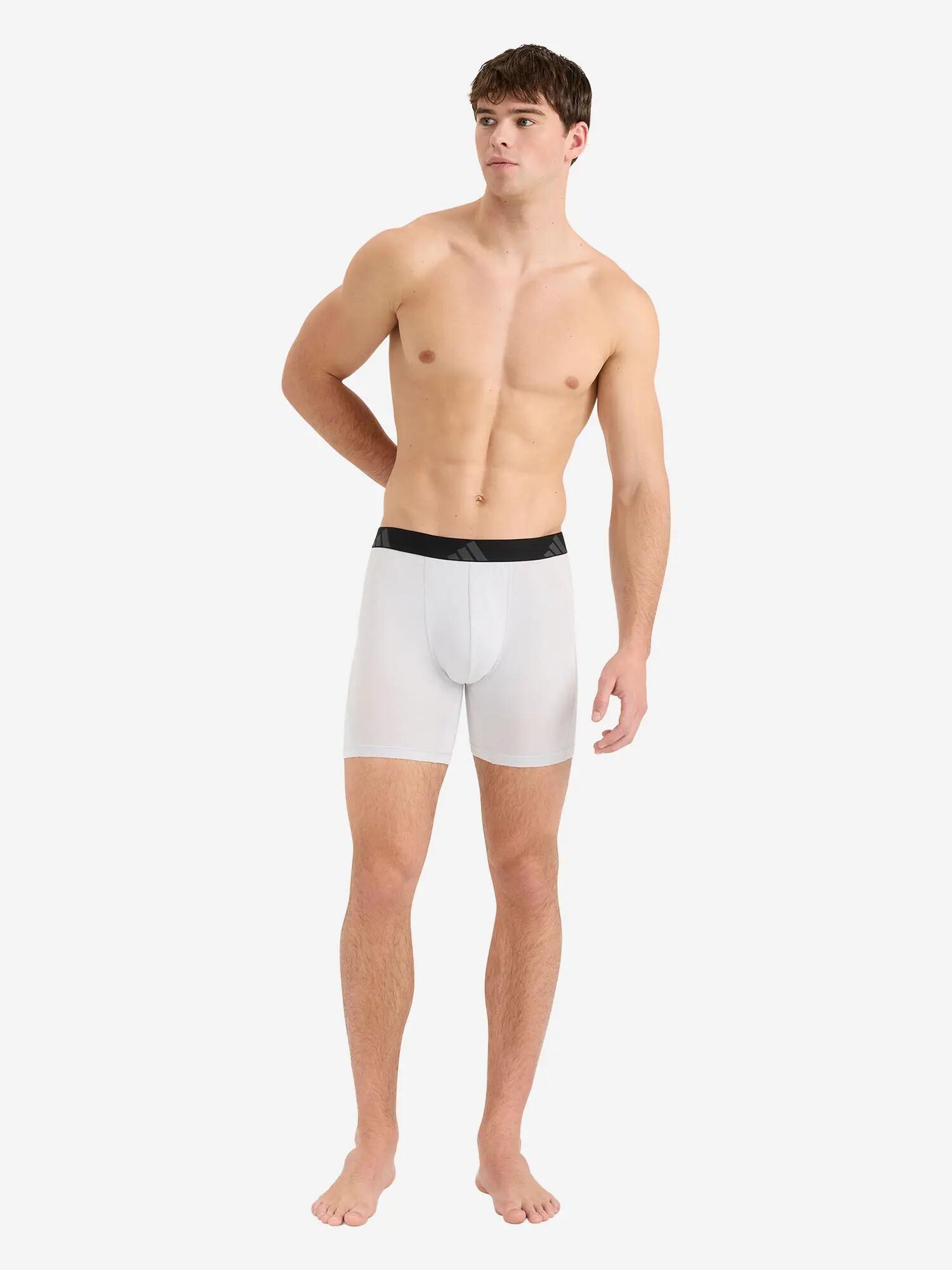 Retro Pants enges Bein sportlich Herren - Active Flex Cotton 3-Pack 3/6