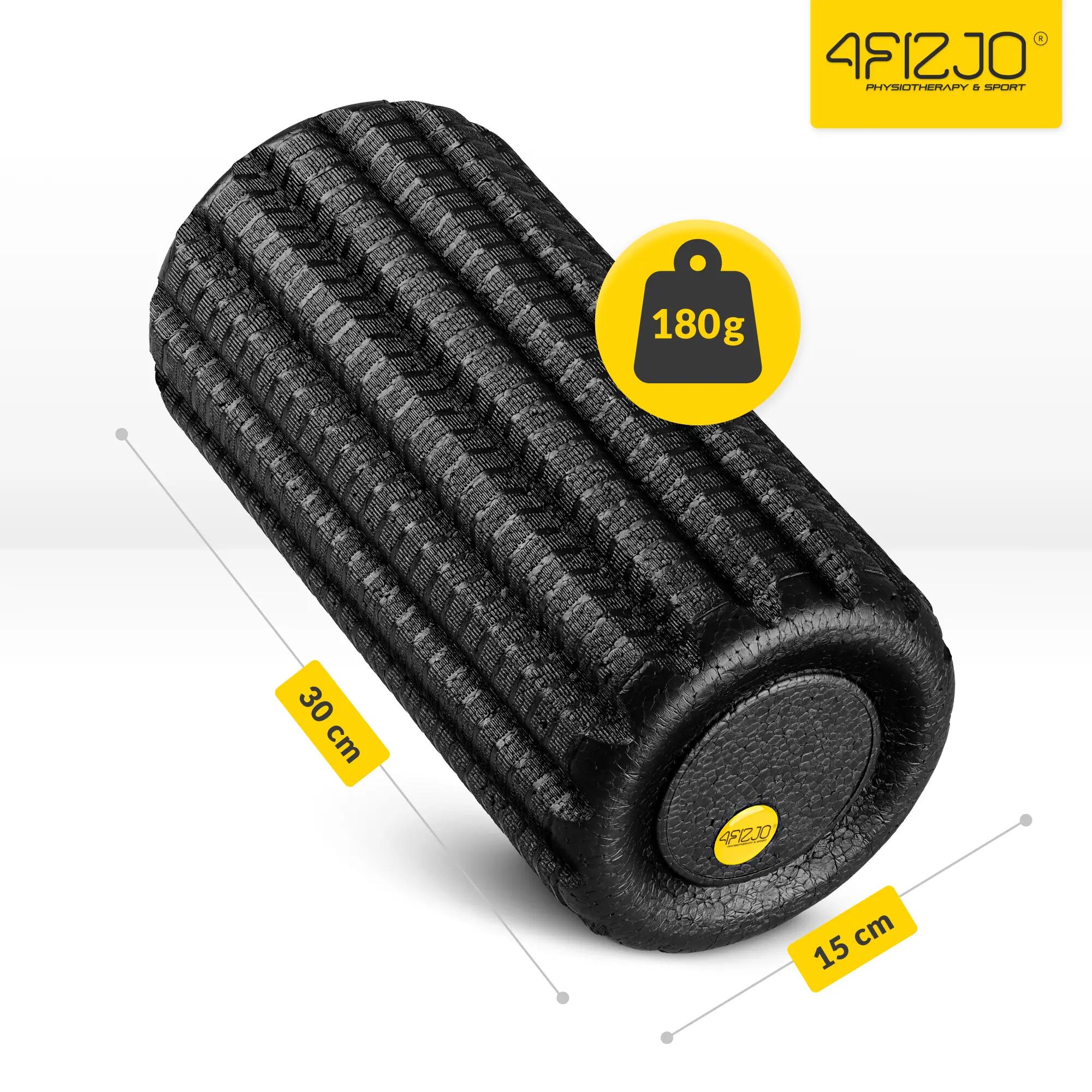 Roller do masażu z wypustkami 30cm wałek do ćwiczeń EPP 4FIZJO 7/15