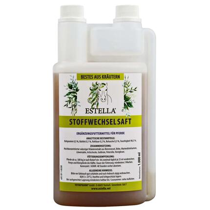 Stoffwechselsaft - Entgiftung Pferd