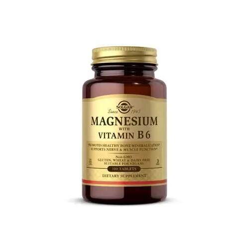 Vitamine e minerali Vitalità Magnesium With Vitamin B6 100 pcs 2/2