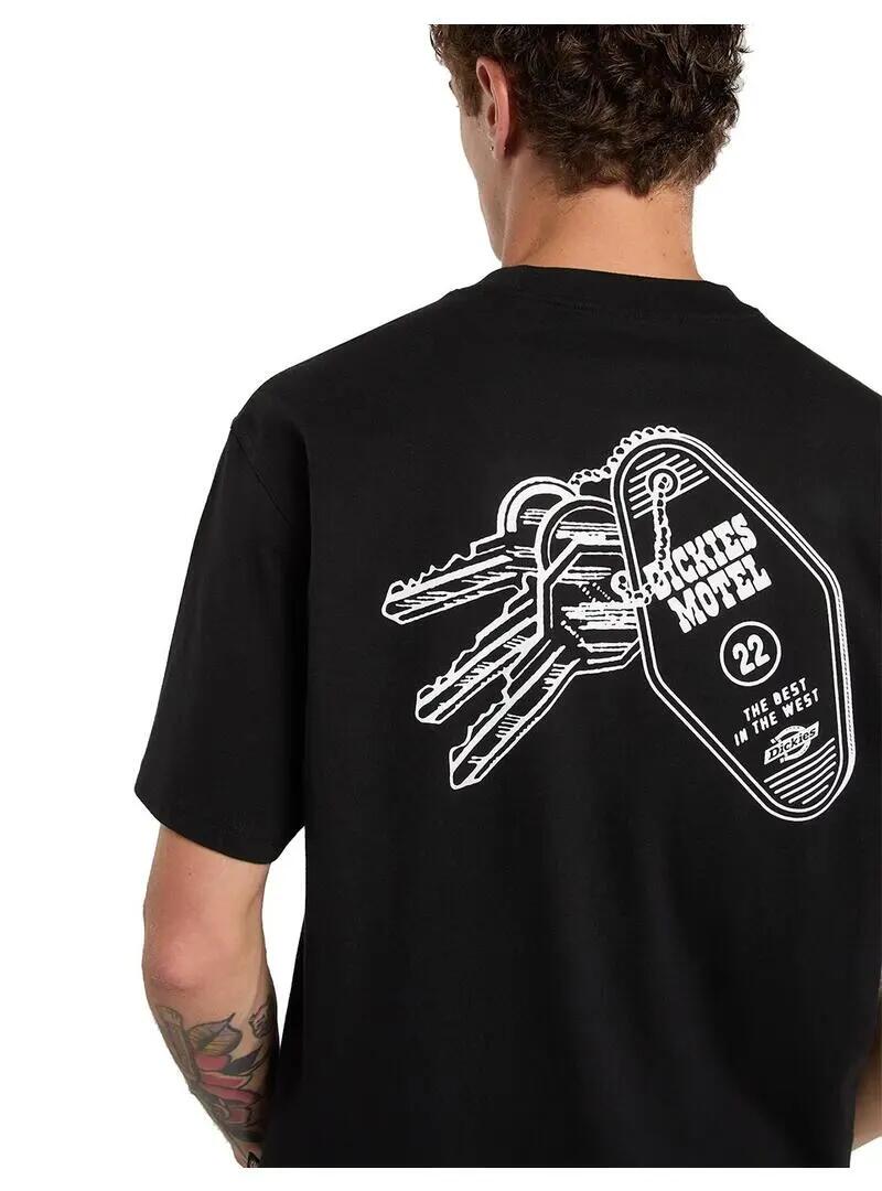 Camiseta para Hombre Dickies Plain city Negro 7/7