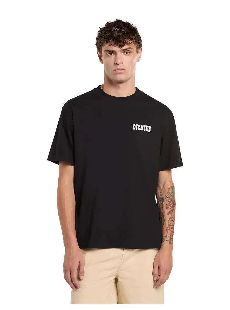 Camiseta para Hombre Dickies Plain city Negro 3/7