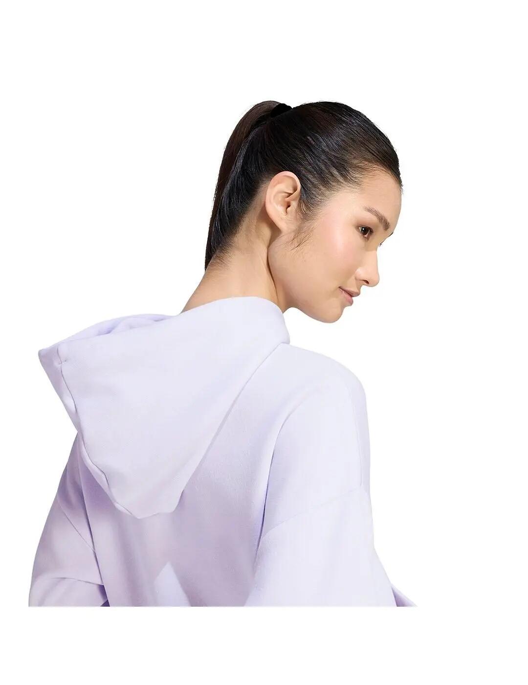 Sweatshirts en polaire pour Femme Adidas Essentials Violet. 5/5