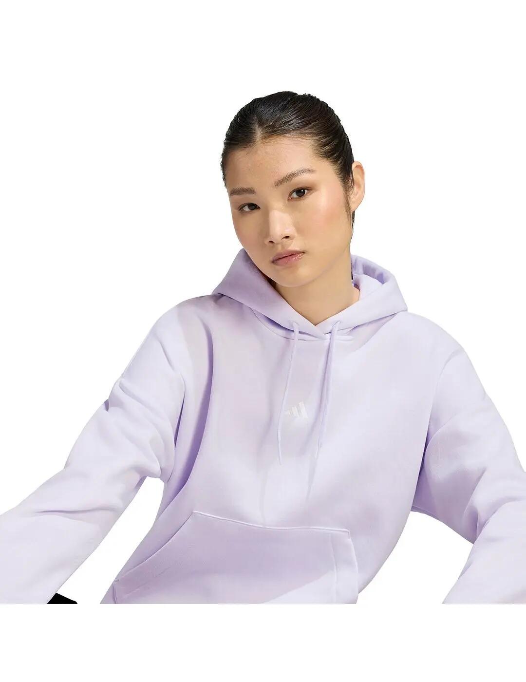 Sweatshirts en polaire pour Femme Adidas Essentials Violet. 4/5