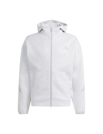 Pulls molletonnés pour hommes Adidas Zne gris.