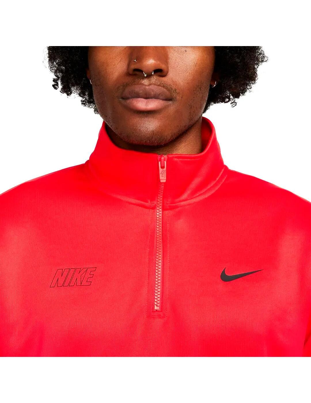 Sudaderas jerseys polares para Hombre Nike Nsw repeat Rojo 3/5