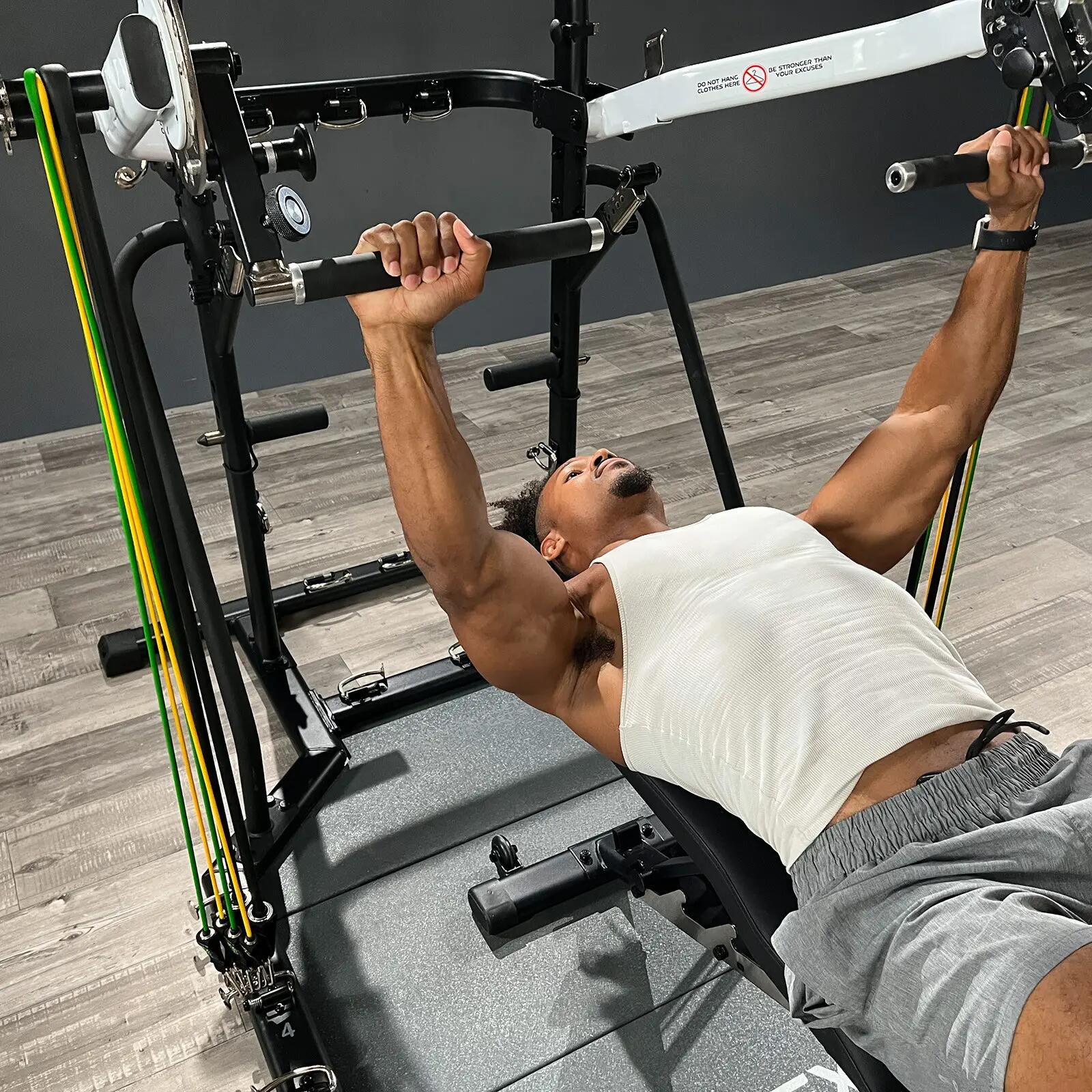Krachtstation - Krachttraining - Taurus Flexicon - Verstelbaar, met physiotubes 2/4