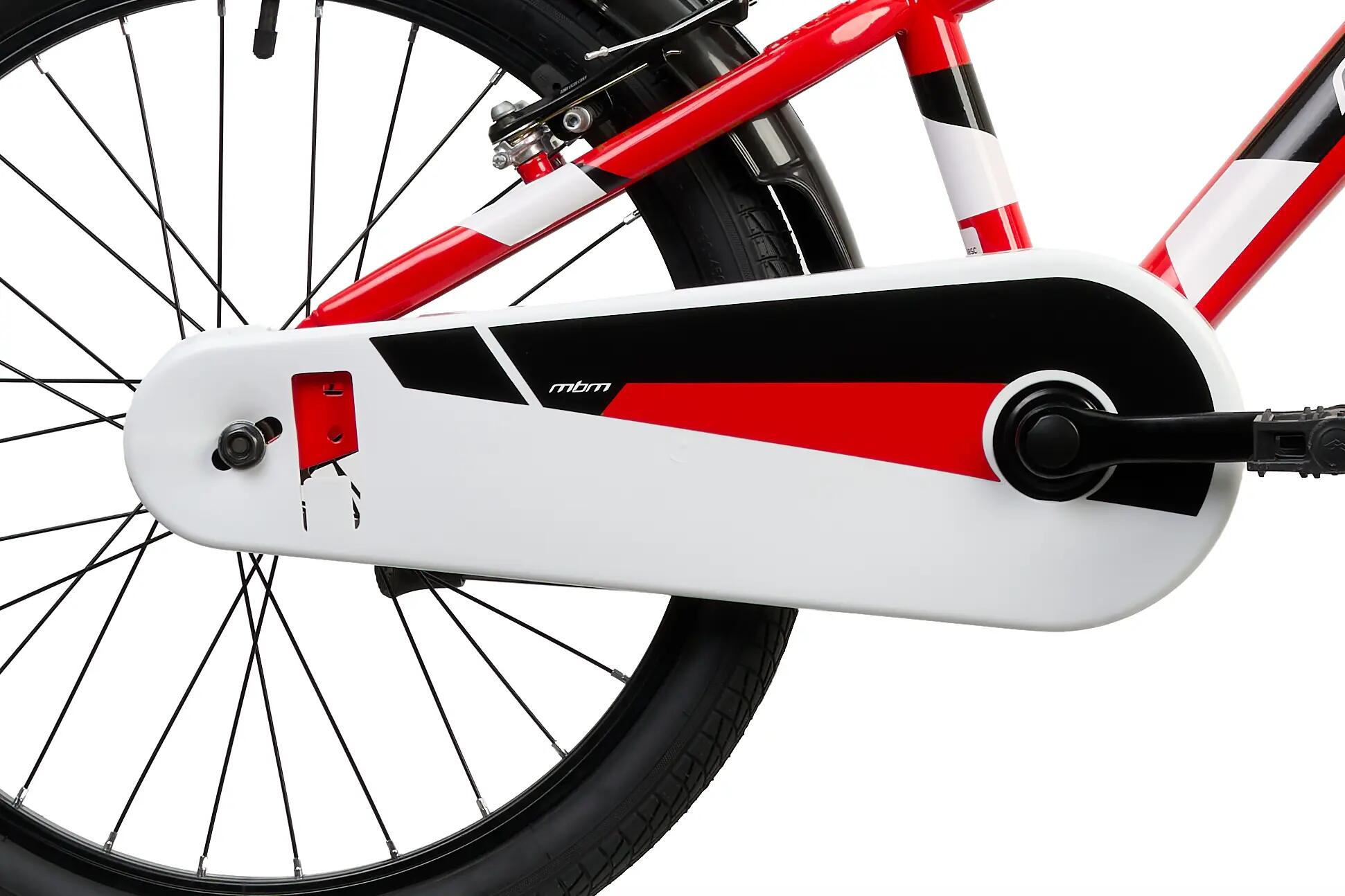 Rower Dziecięcy ROCKSTAR 20" z Bidonem Lekki Czerwony 4/6