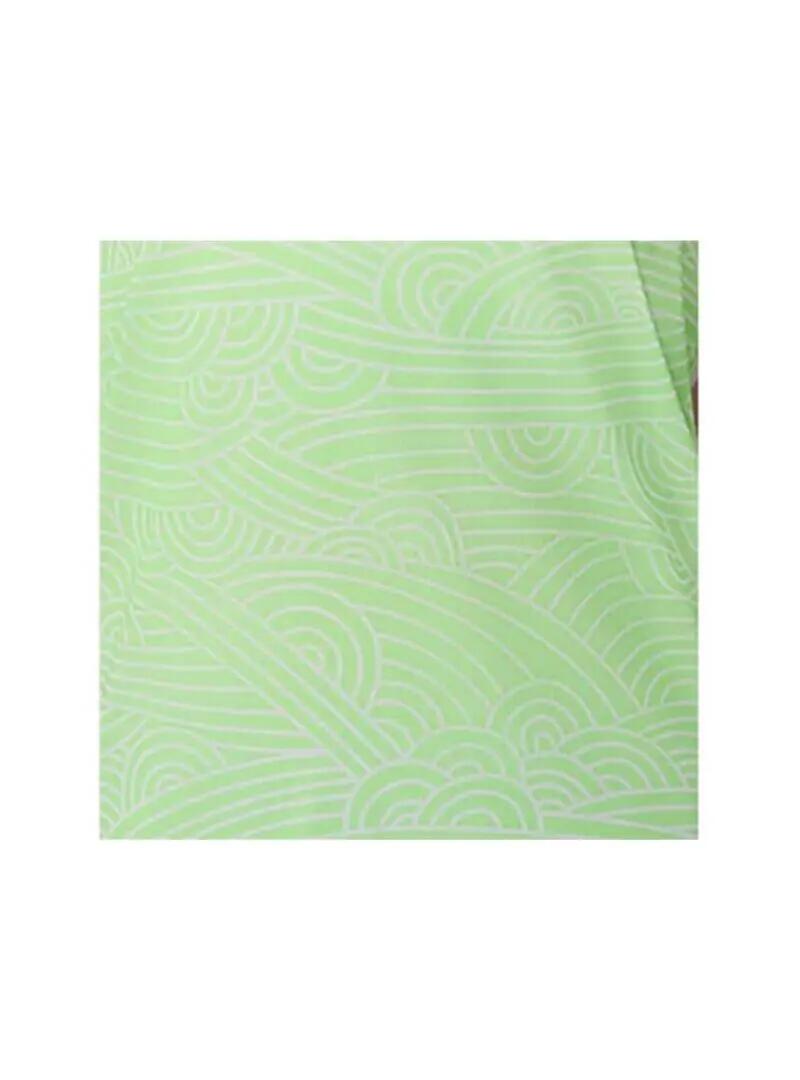 Camiseta para Hombre Asics Court all over Verde 5/5