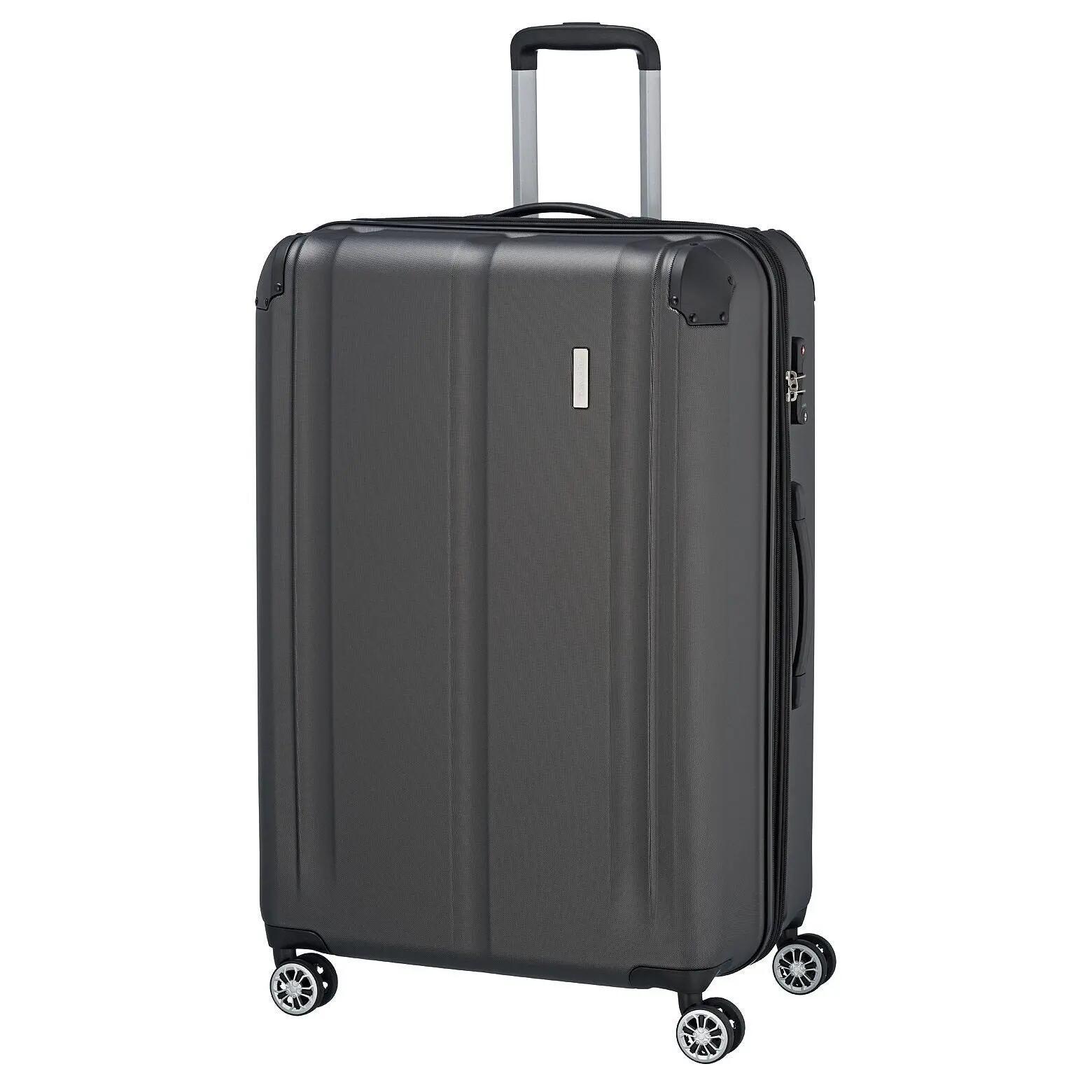 Travelite City - 4-Rollen-Trolley erw. L 77 cm 2/5