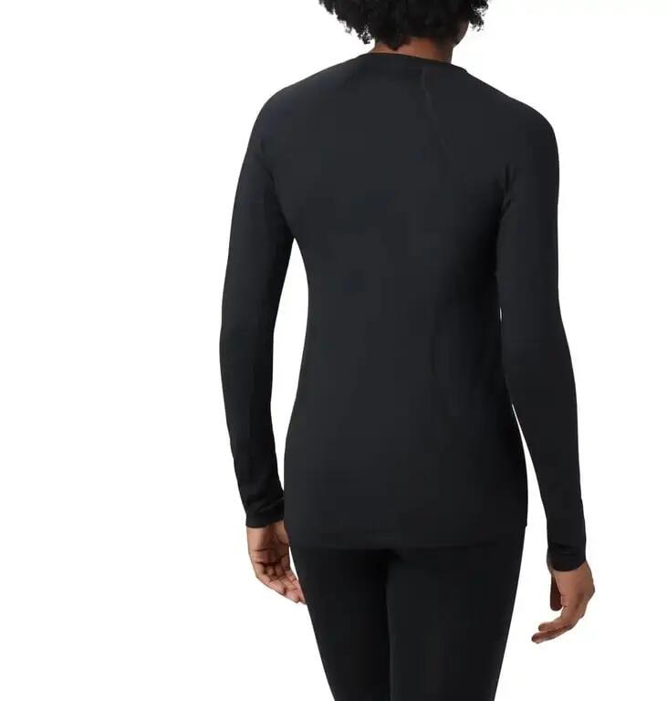 Tricou alpinism 1639021011 cu mânecă lungă negru damă 2/3