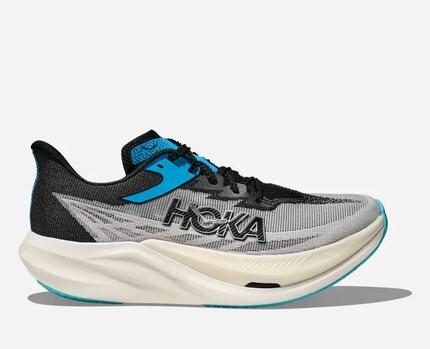 Chaussures - running - unisexes - rocket x 3 - blanc/noir