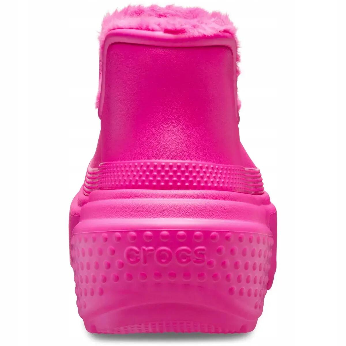 Crocs Női Téli Csizma Stomp Lined Shorty Boot 5/6