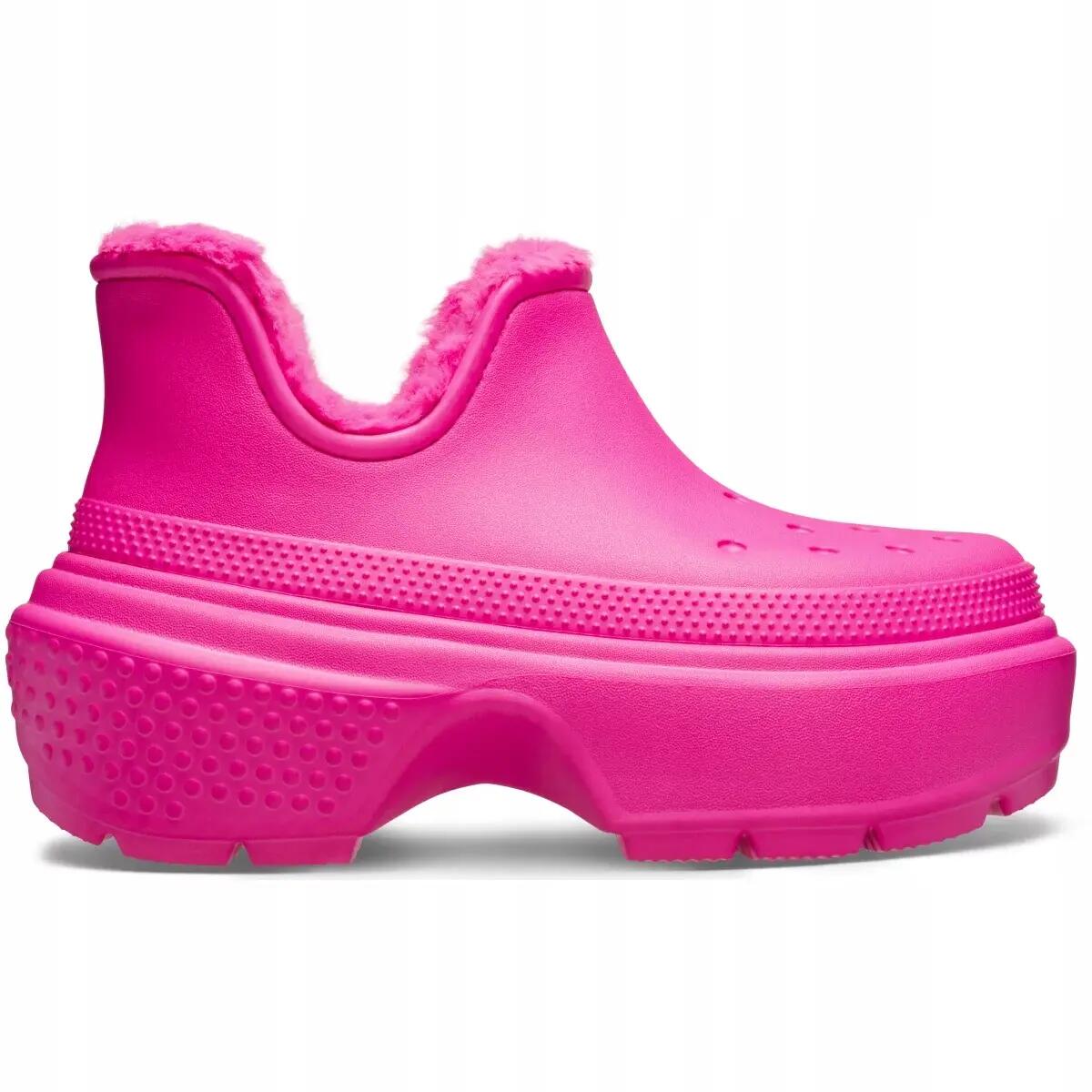 Crocs Női Téli Csizma Stomp Lined Shorty Boot 3/6