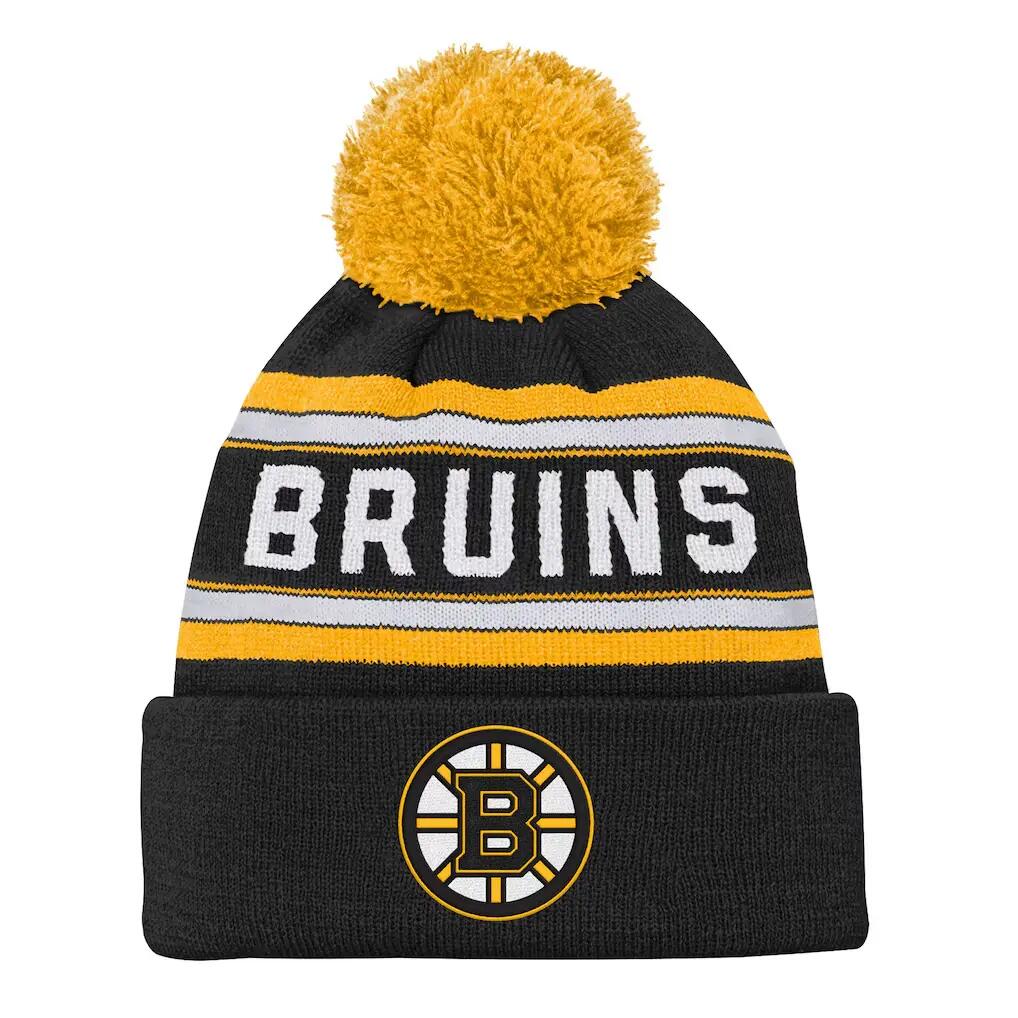 OUTERSTUFF 3RD Jersey Jacquard Cuff POM Bruins One Size, EK5BOHCBZ_BRU Czapka 1/2