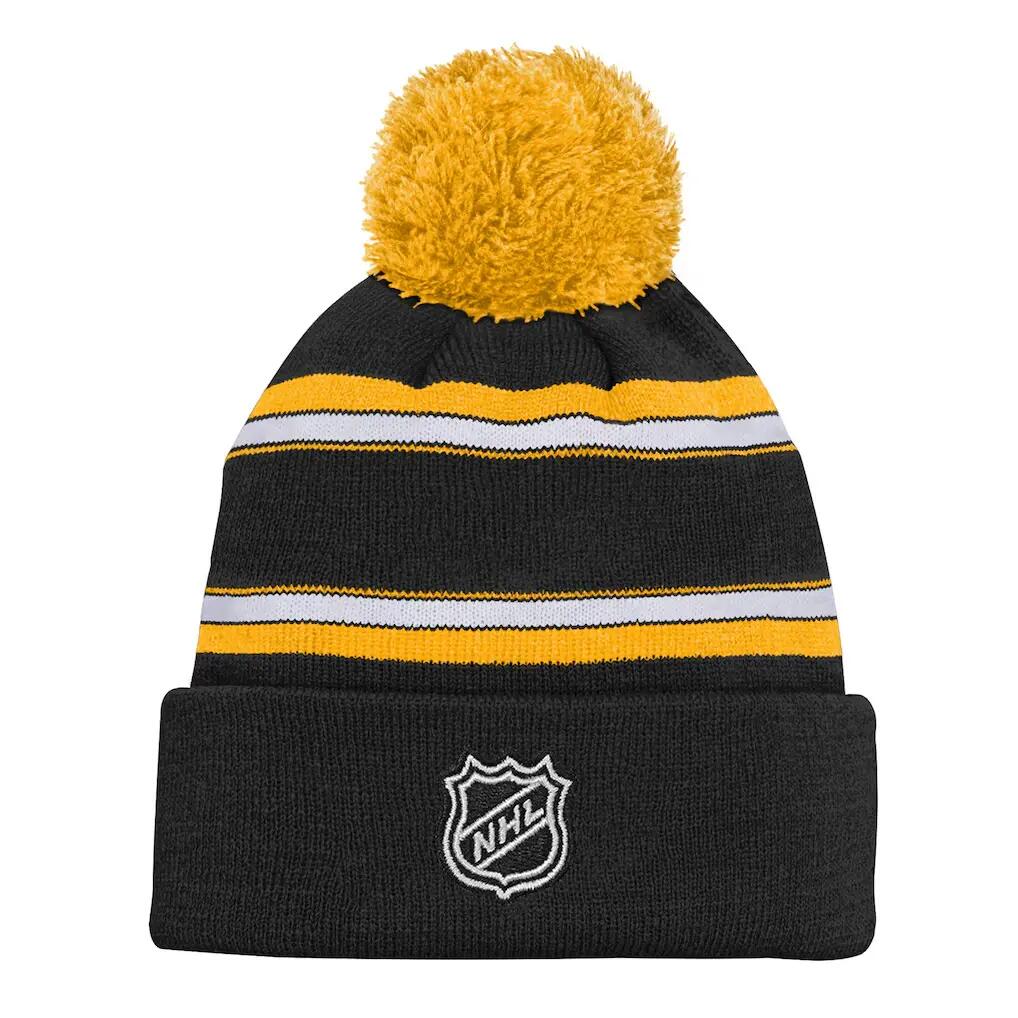 OUTERSTUFF 3RD Jersey Jacquard Cuff POM Bruins One Size, EK5BOHCBZ_BRU Czapka 2/2