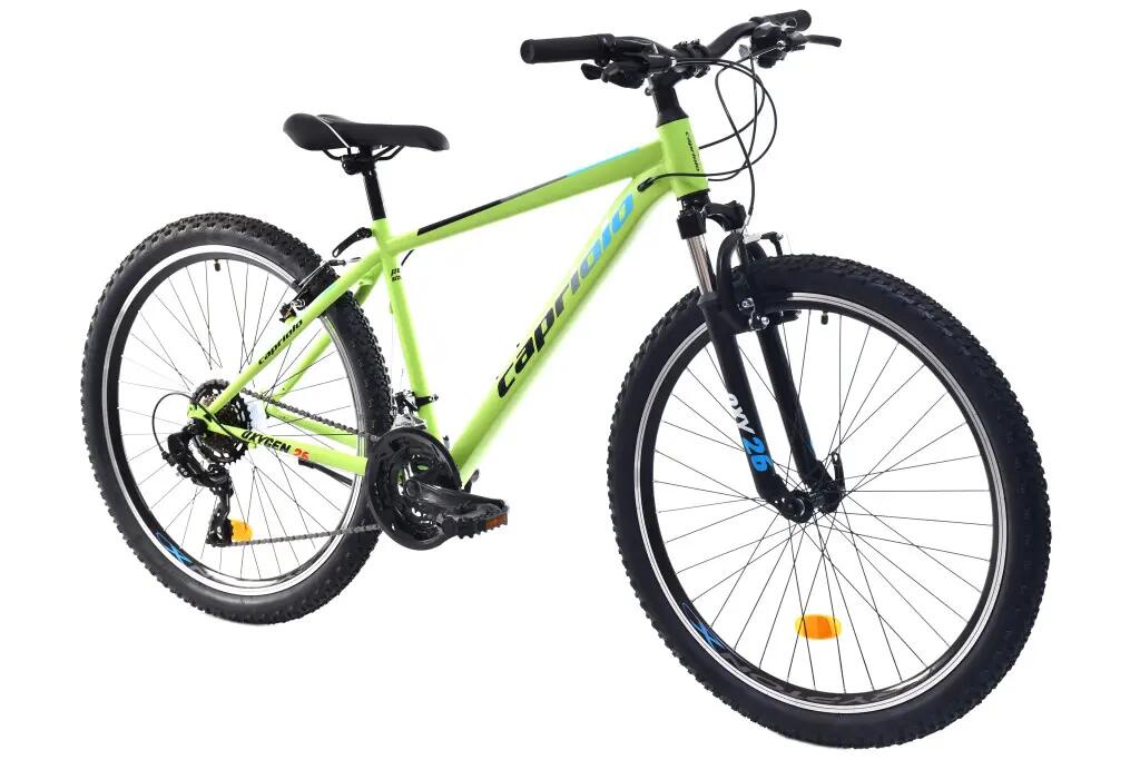 Capriolo Oxigen 26" gyerek MTB kerékpár 16" Neonzöld 2/6