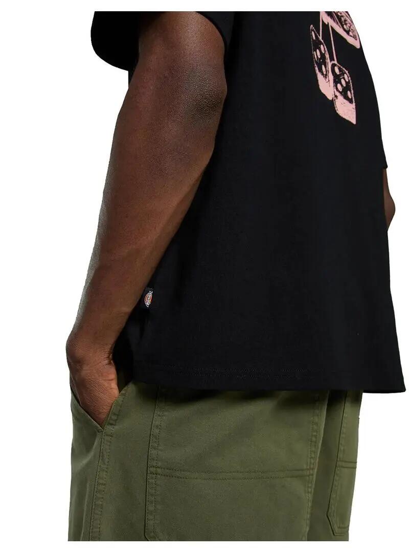 Camiseta para Homem Dickies Polk Preto. 7/7