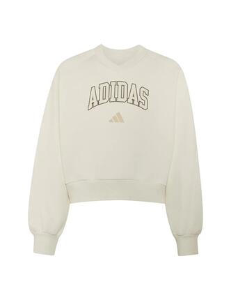 Sweatshirts polaires pour fille Adidas Seasonals Blanc.