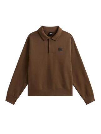 Sudaderas jerseys polares para Hombre Vans Polo vans fleece Marrón