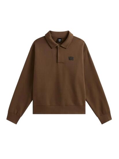 Sudaderas jerseys polares para Hombre Vans Polo vans fleece Marrón