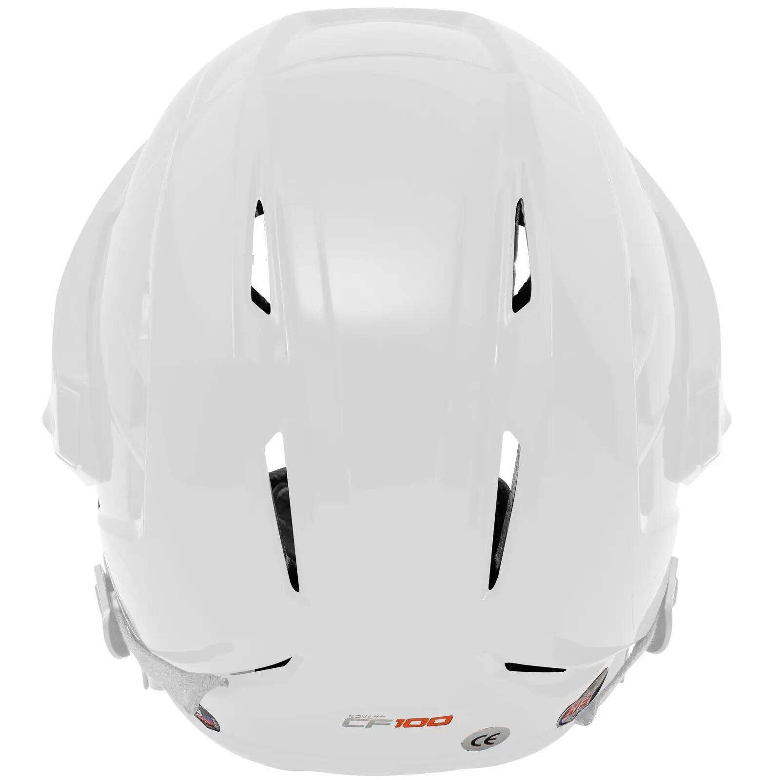 WARRIOR CF 100 Kask BK Czarny Biały 6/6
