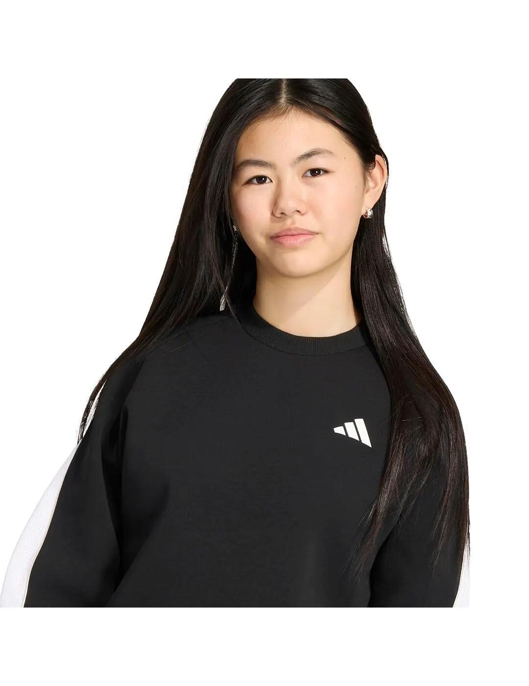 Sweat-shirts polaires pour fille Adidas Stadium Noir. 4/6