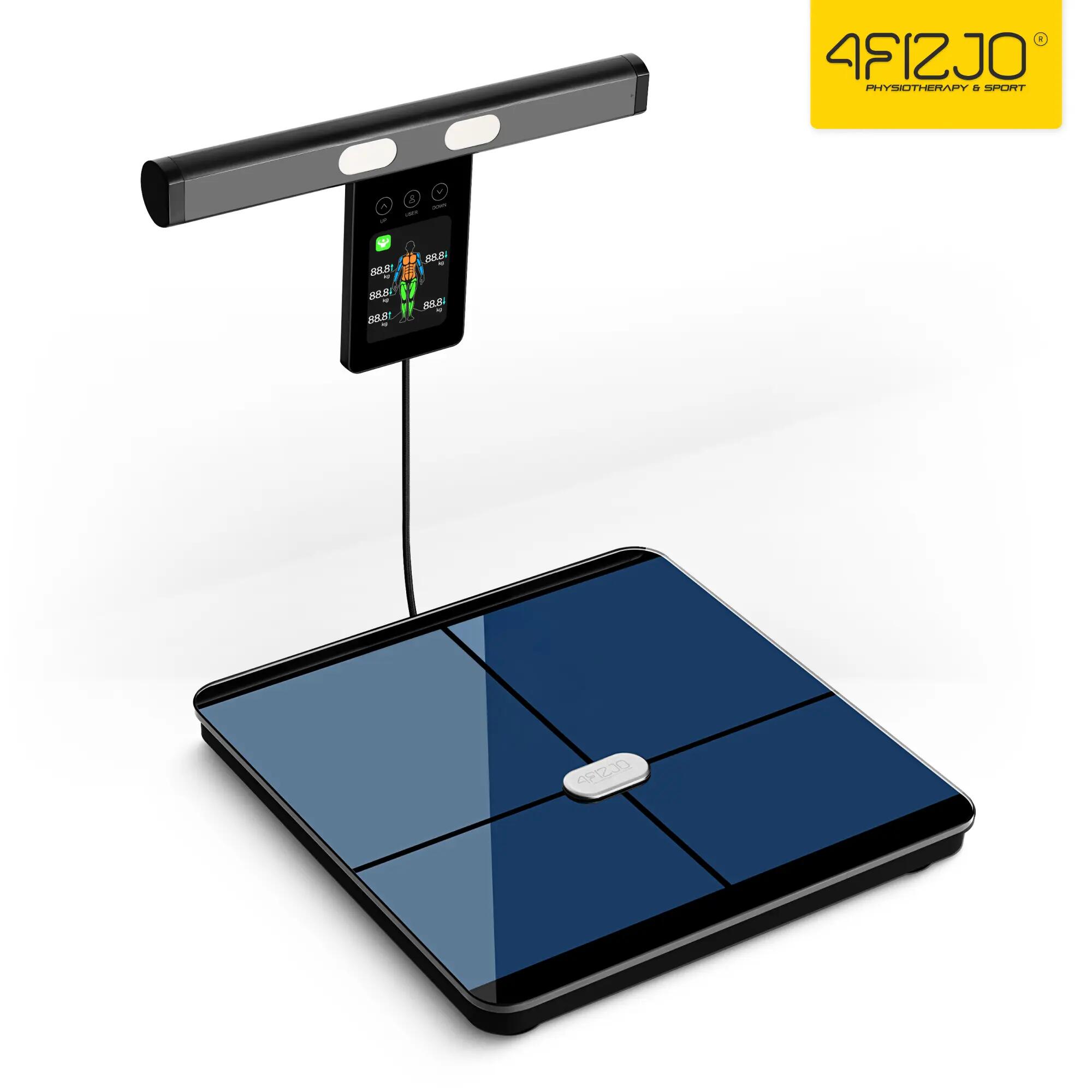 Waga łazienkowa elektroniczna do 200 kg EliteMeasure inteligentna 4FIZJO 15/15