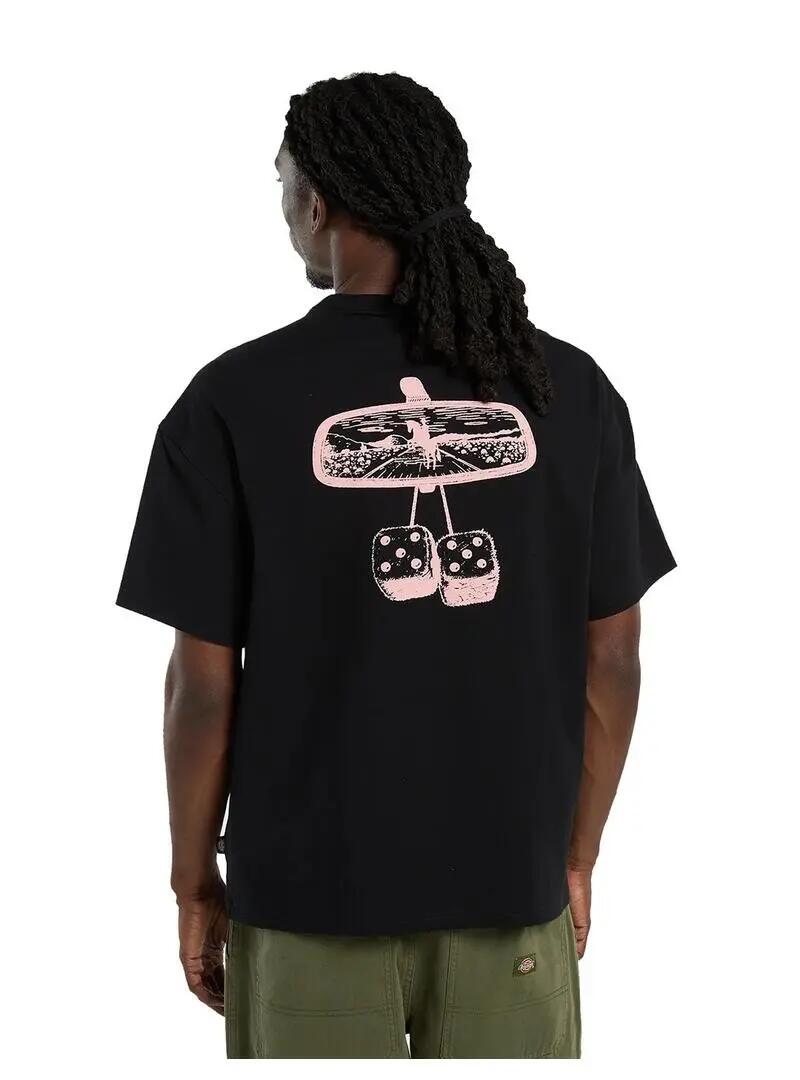 Camiseta para Homem Dickies Polk Preto. 4/7