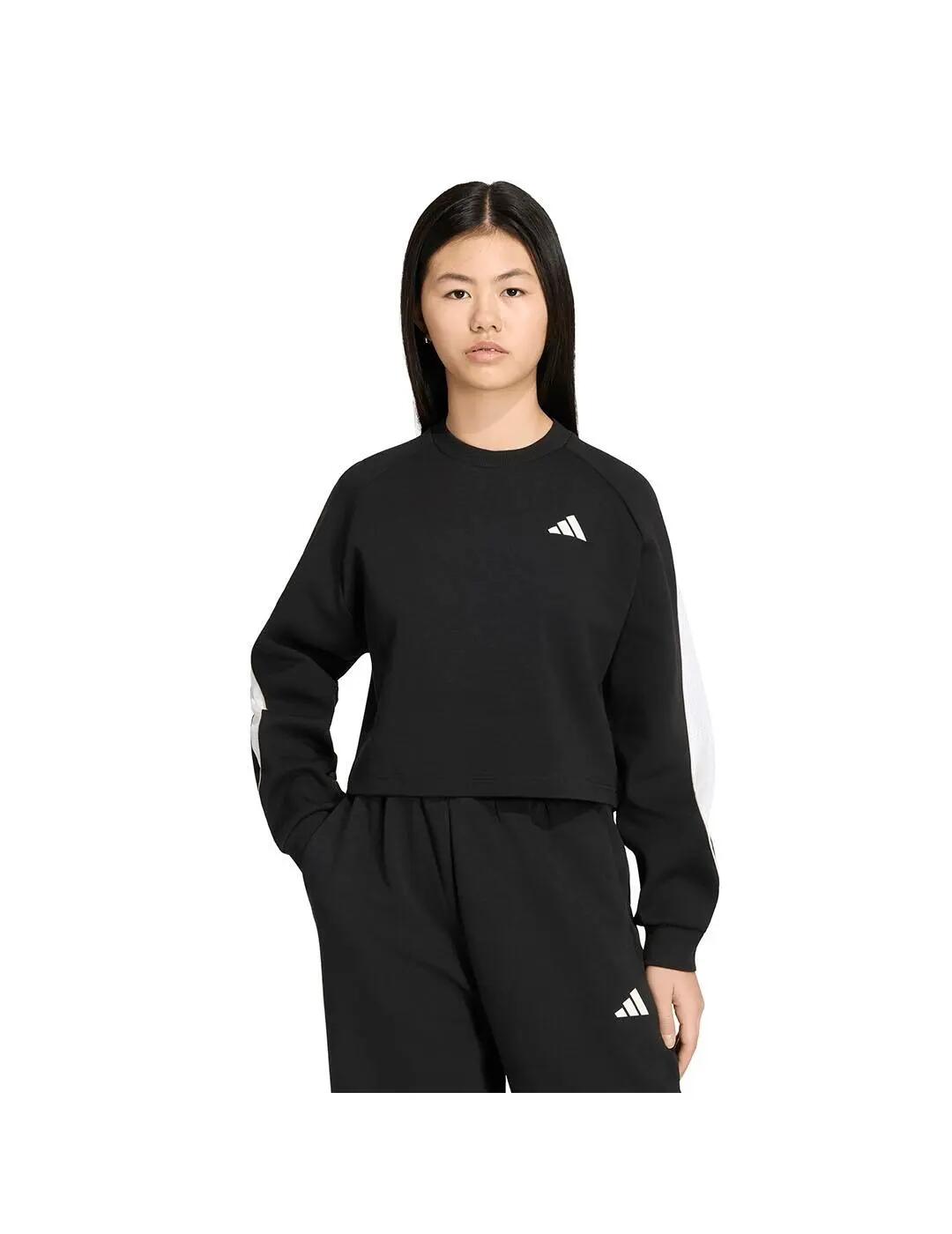 Sweat-shirts polaires pour fille Adidas Stadium Noir. 2/6