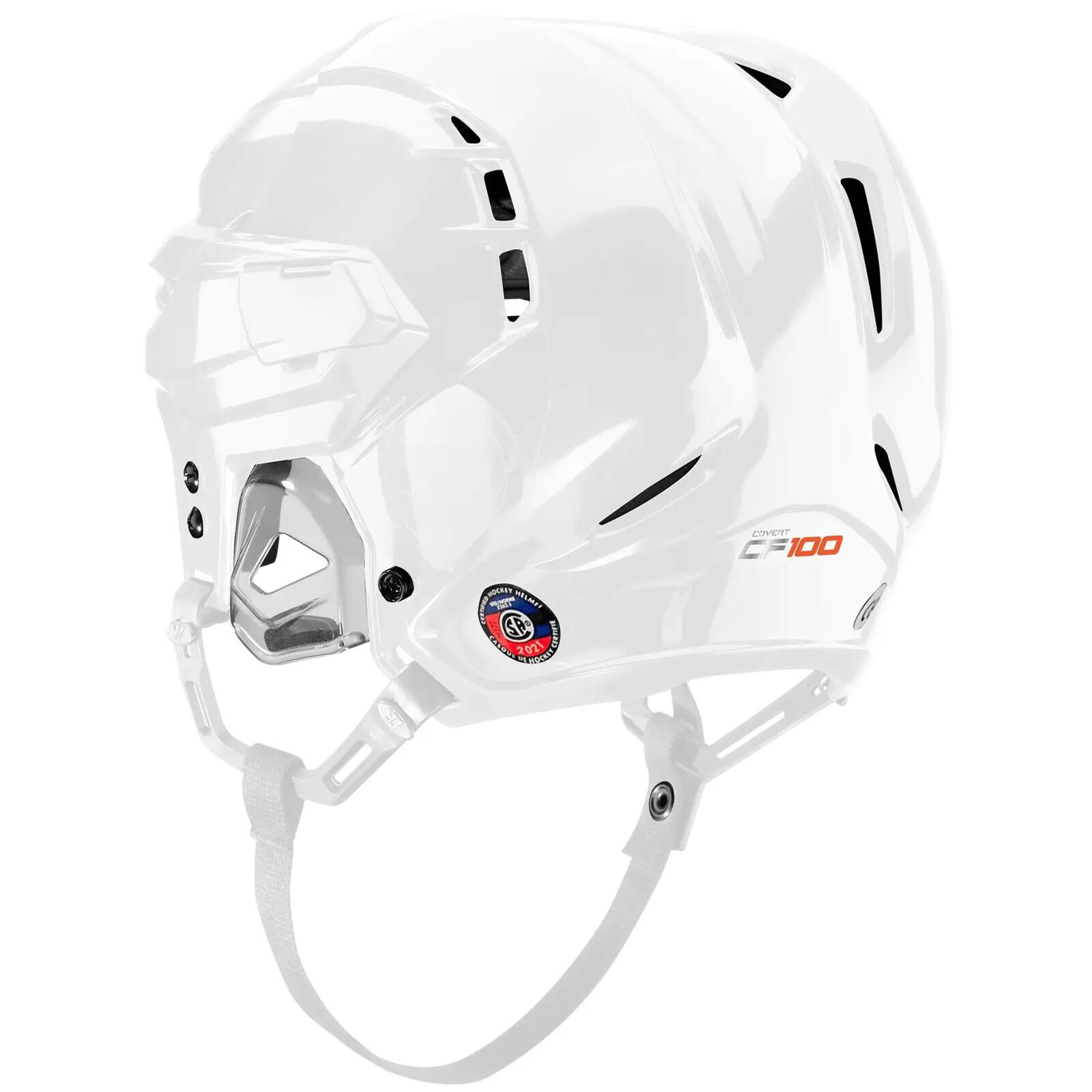 WARRIOR CF 100 Kask BK Czarny Biały 4/6
