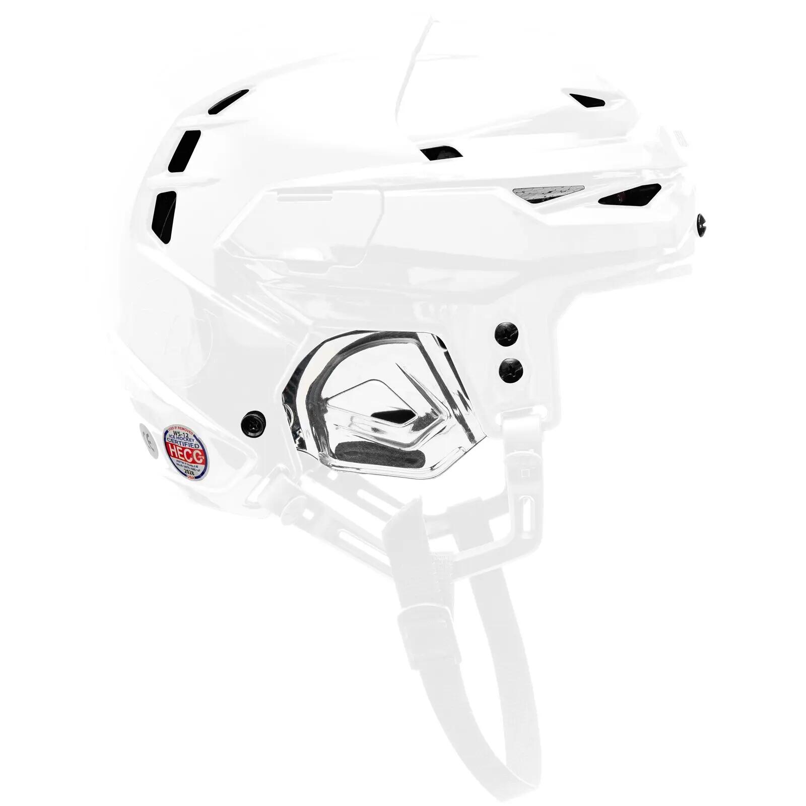 WARRIOR CF 100 Kask BK Czarny Biały 3/6
