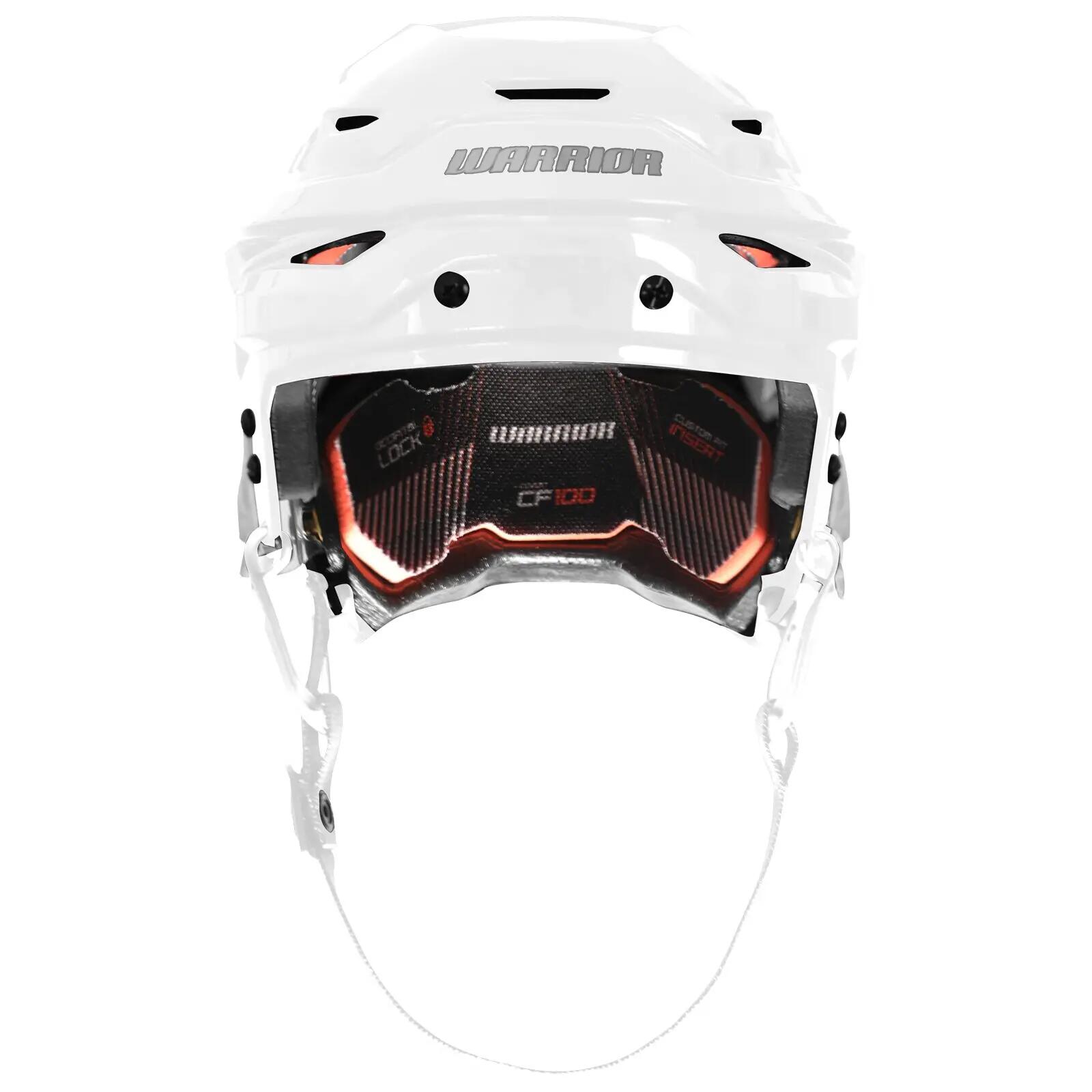 WARRIOR CF 100 Kask BK Czarny Biały 2/6