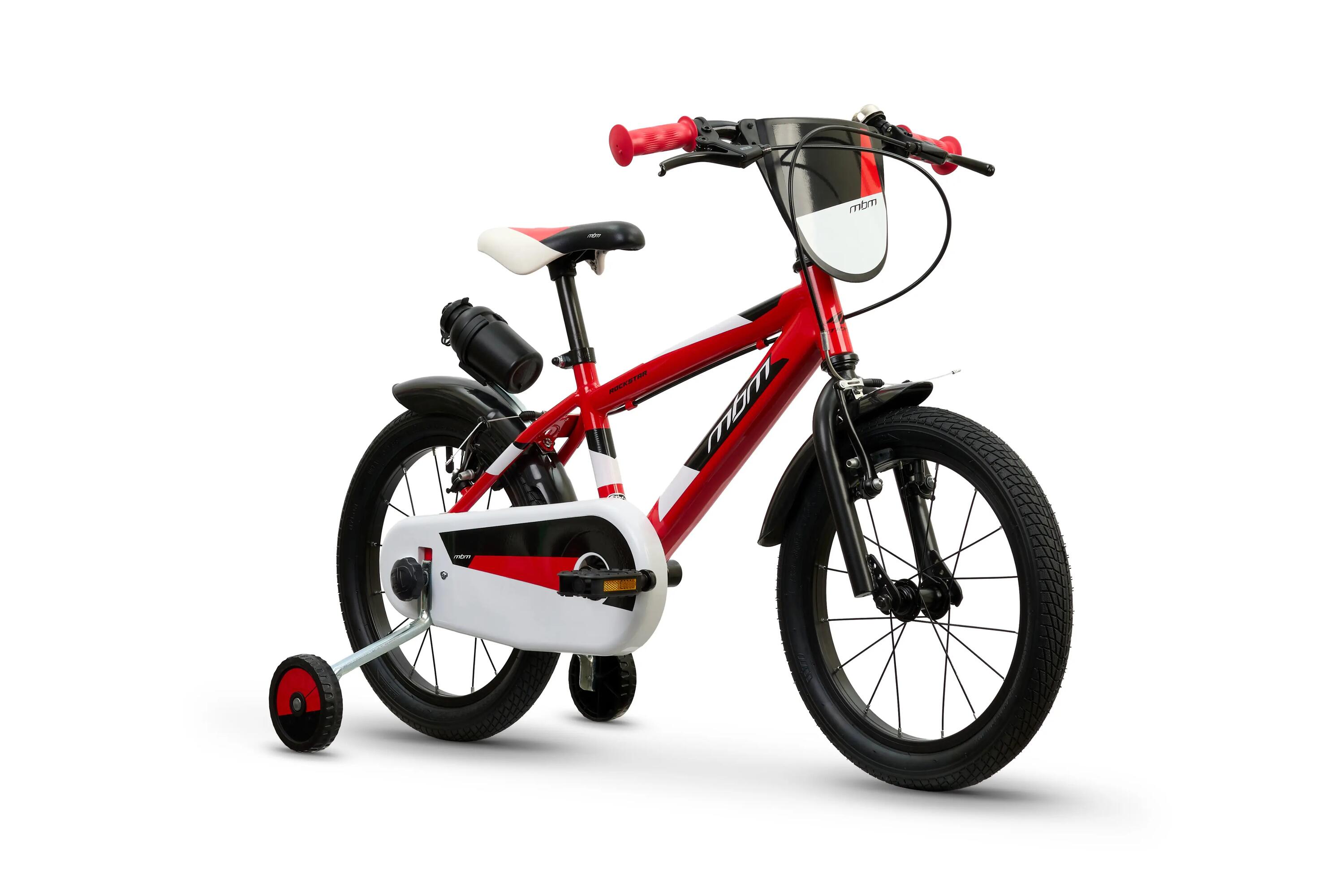Rower Dziecięcy ROCKSTAR 16" Kółka Boczne Bidon Lekki 2/7