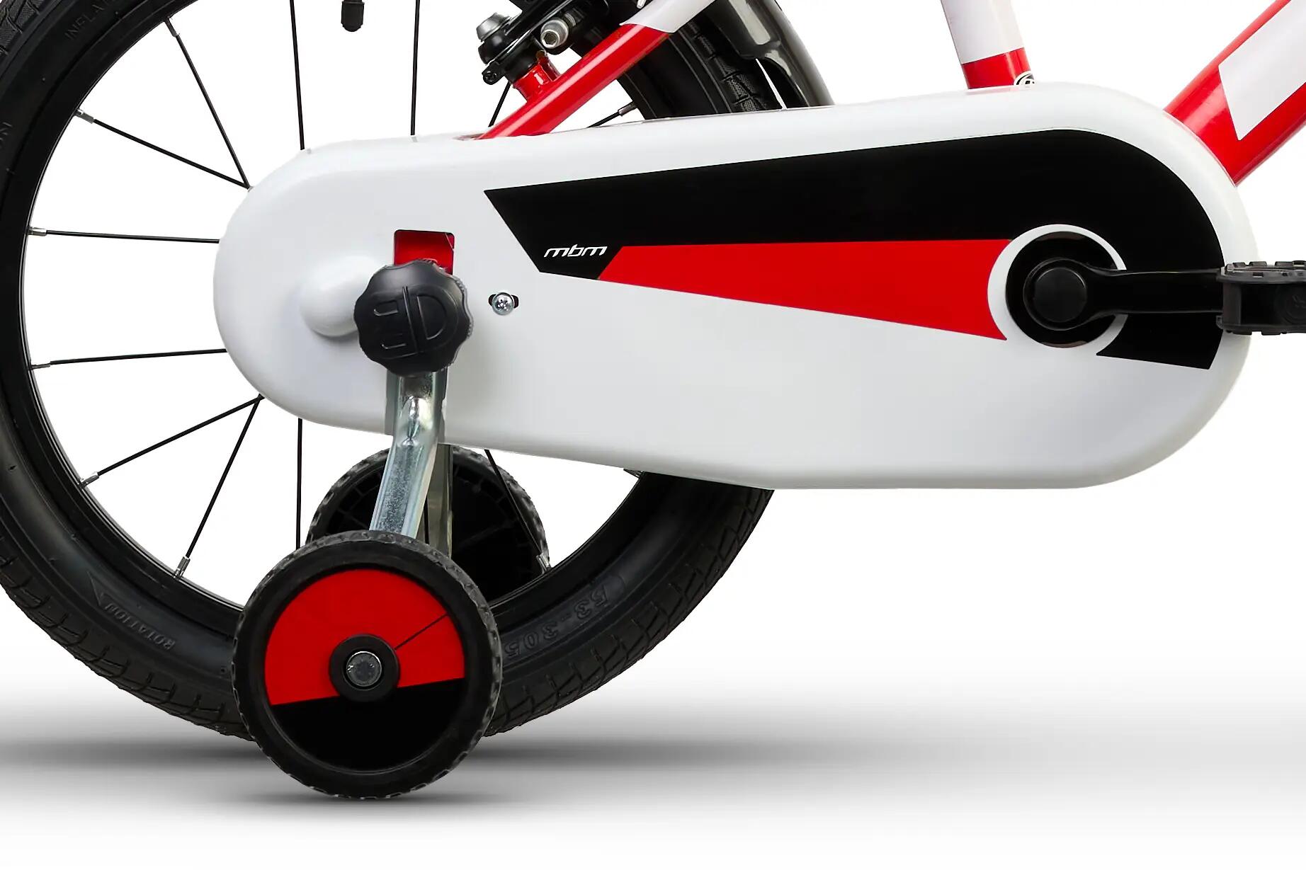Rower Dziecięcy ROCKSTAR 16" Kółka Boczne Bidon Lekki 4/7