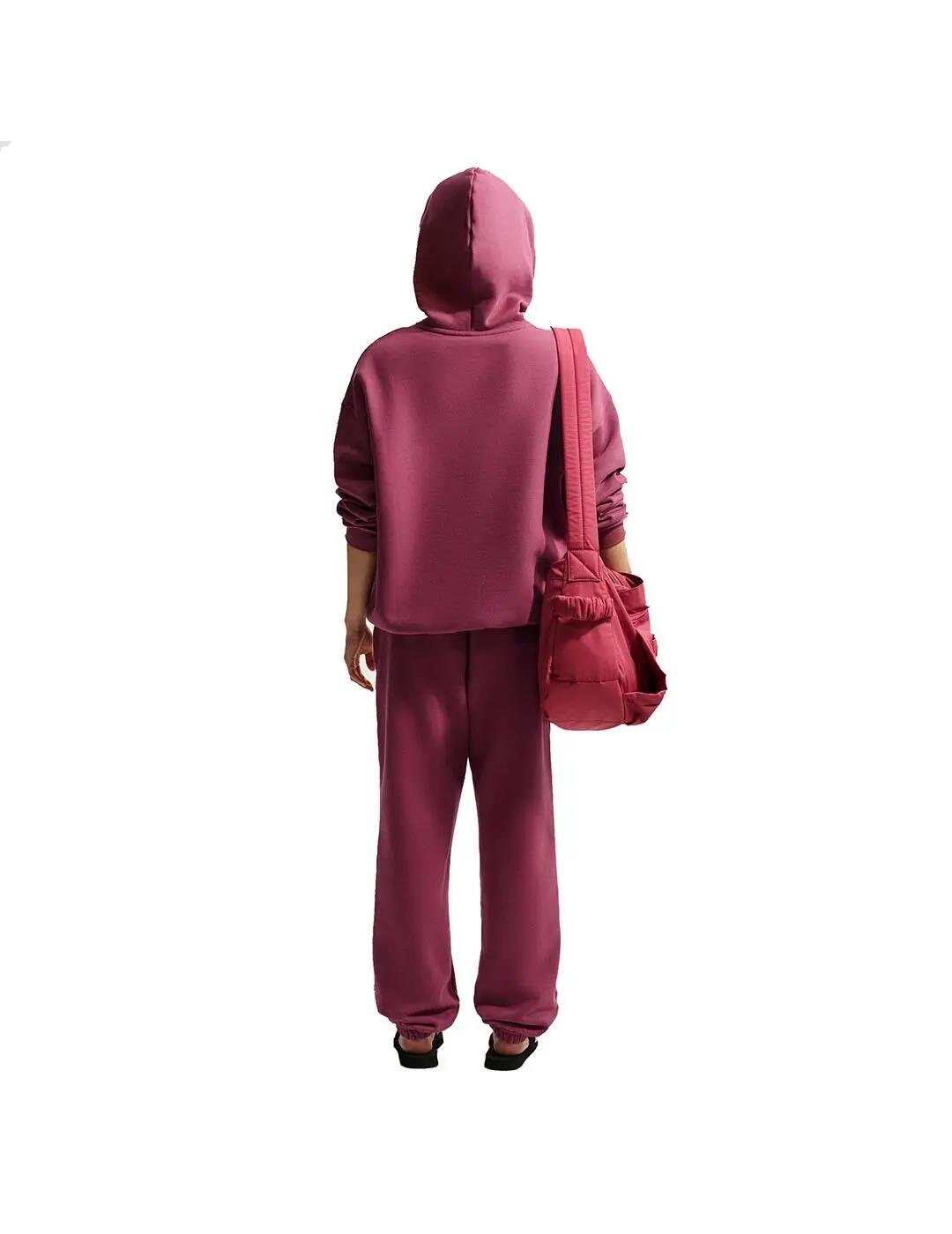 Sweat-shirts polaires pour femmes Nike Studio fleece Rose. 3/5