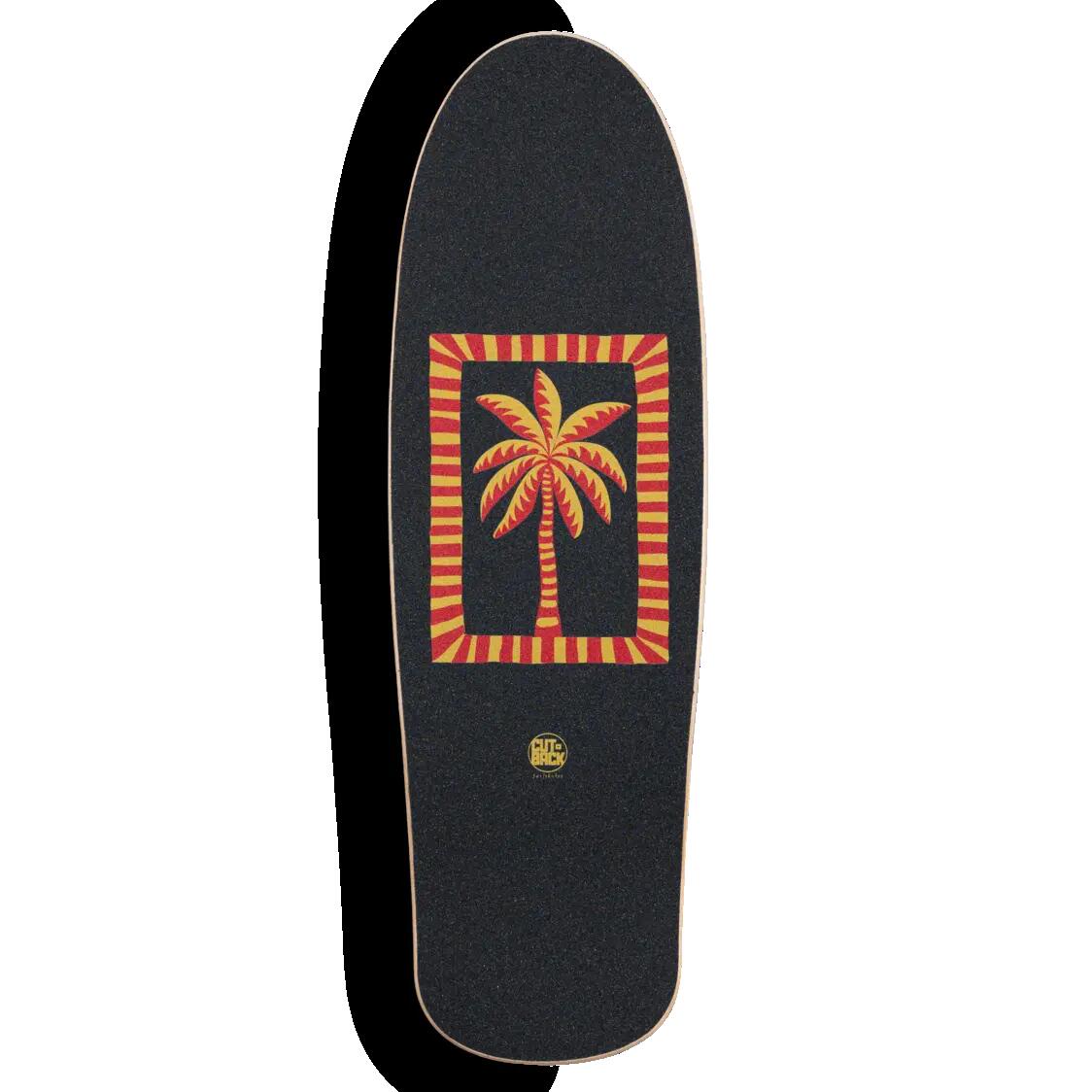 Deck Cutback Surfskates Bikini 33" 2/4