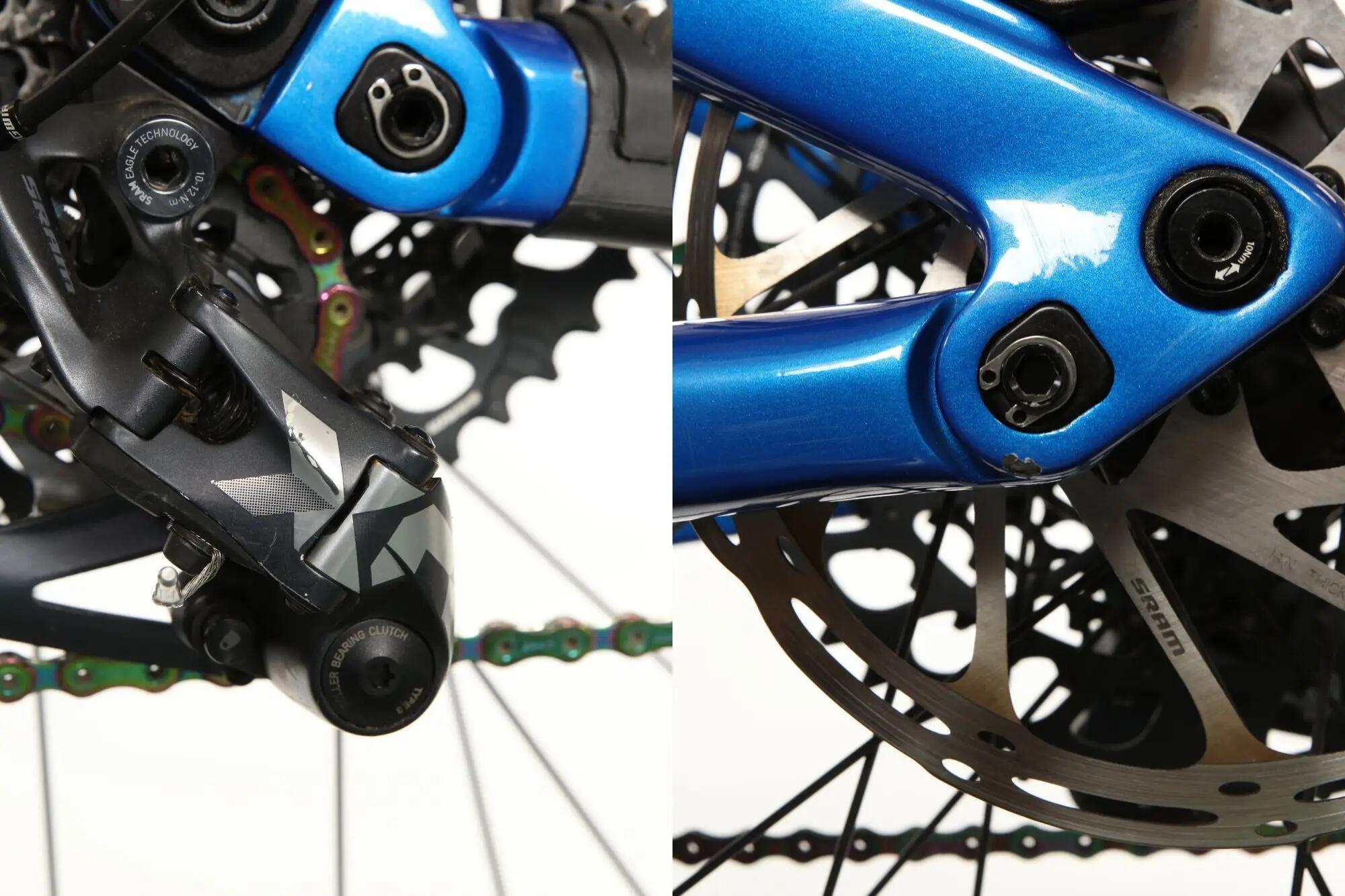 Reconditionné VTT Tout Suspendu Lapierre Spicy CF Team Sram X01 12V T.L 1 - Bon 2/7