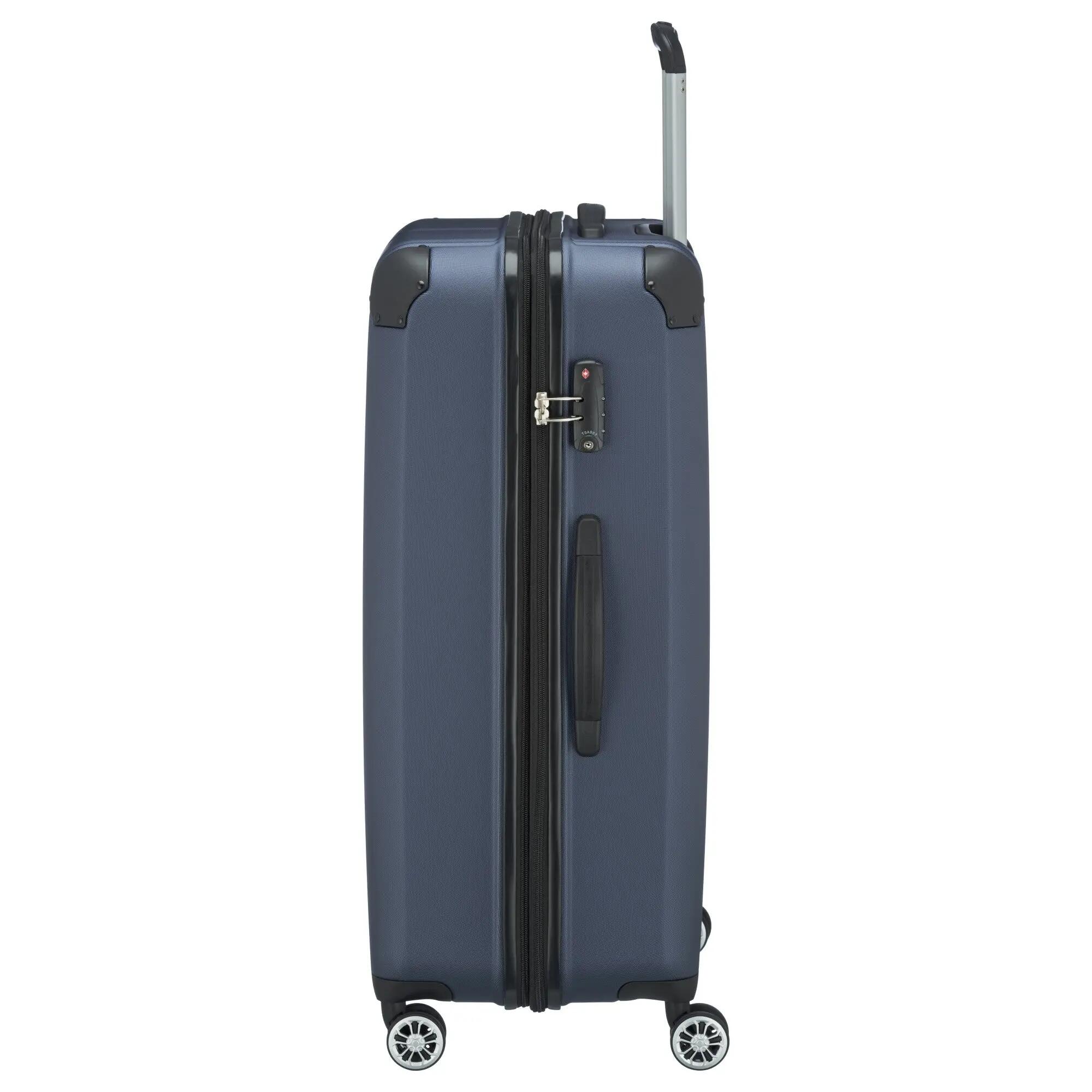 Travelite City - 4-Rollen-Trolley erw. L 77 cm 3/7