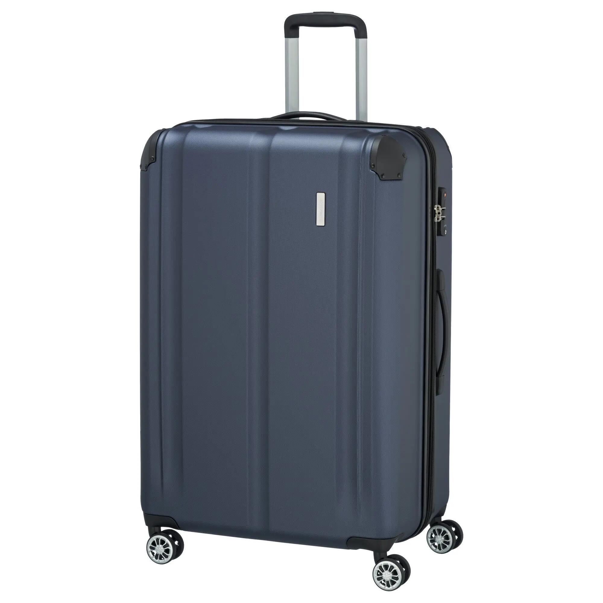 Travelite City - 4-Rollen-Trolley erw. L 77 cm 2/7