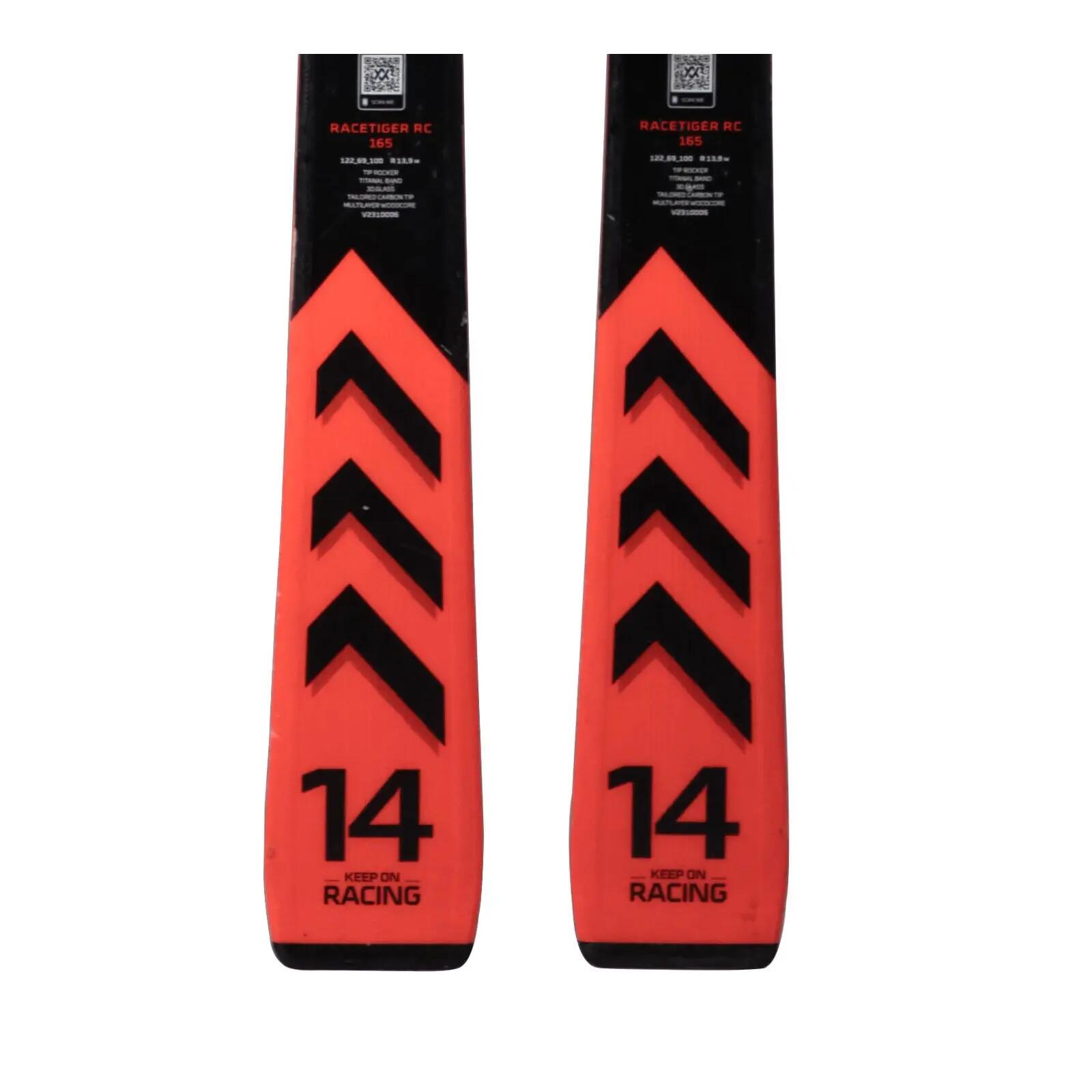 RECONDITIONNE - Ski Volkl Racetiger Rc + Fixations 4/4