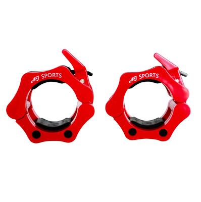 Halterstangsluiters - lock jaw collars - 50 mm - 2 stuks