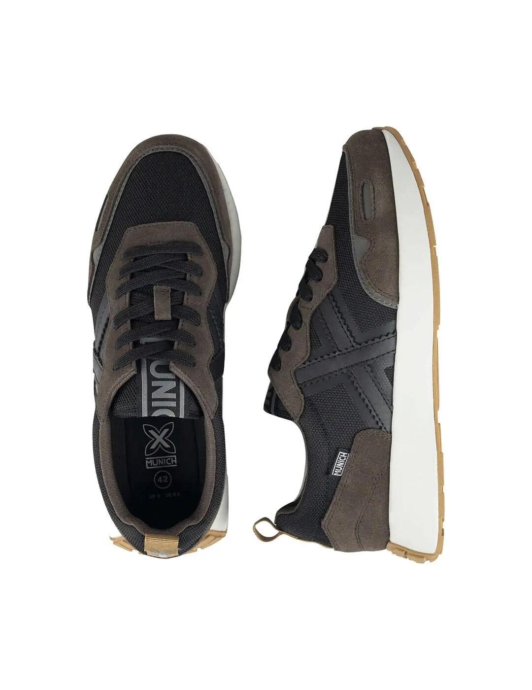 Baskets pour Homme Munich Xemine Marron. 5/6