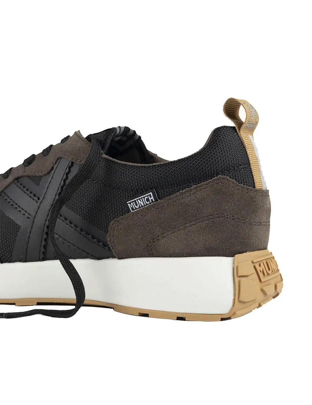 Baskets pour Homme Munich Xemine Marron. 3/6