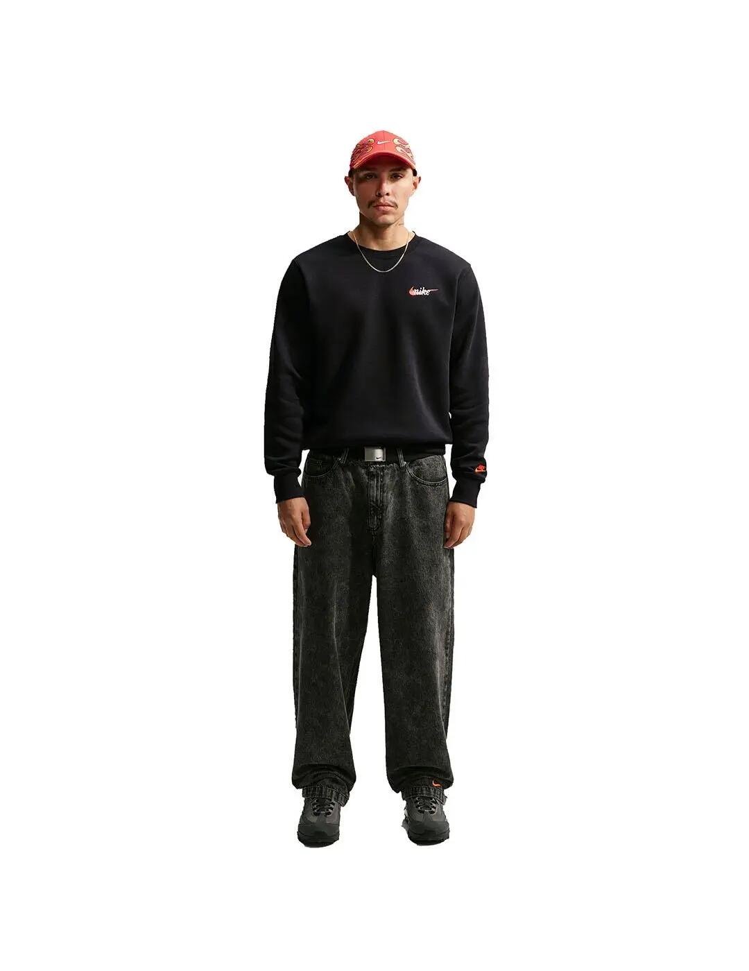Sudaderas jerseys polares para Hombre Nike Club Negro 2/5