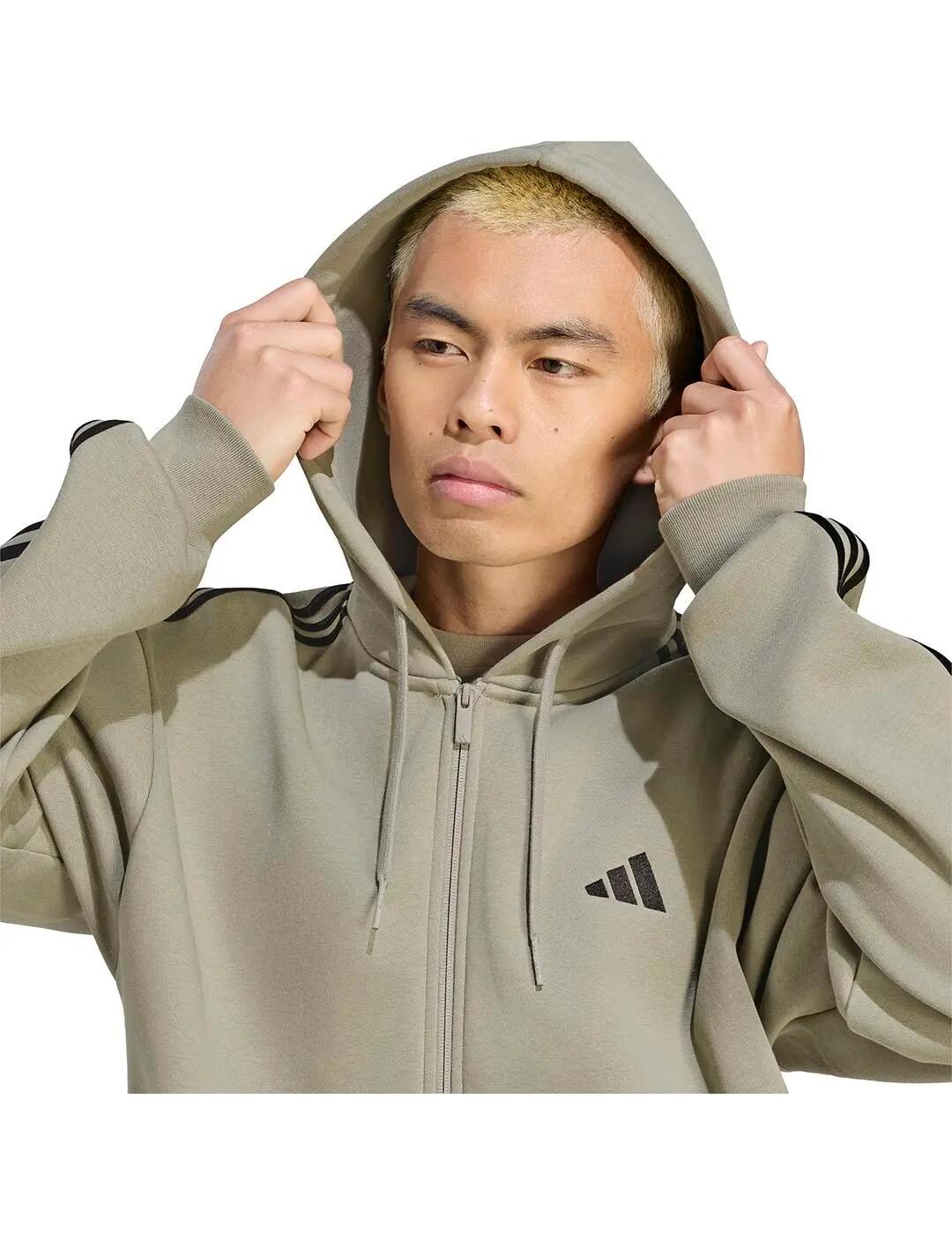 Sweatshirts polaires pour homme Adidas Essentials Vert. 4/5