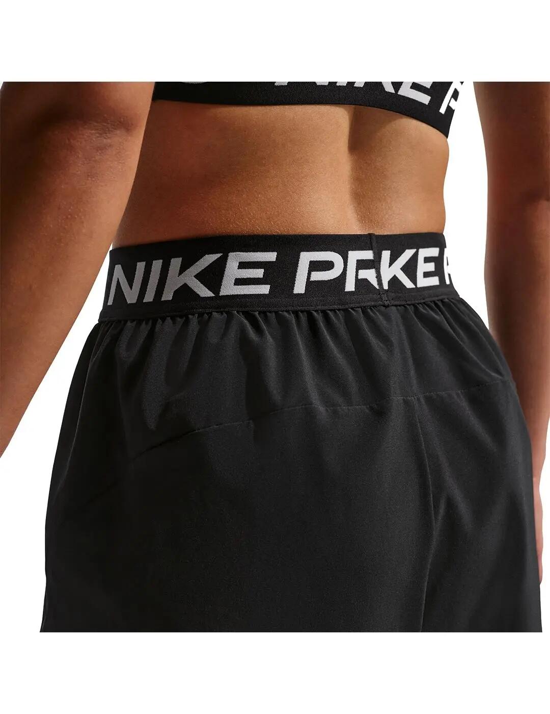 Calções para mulher Nike Pro Preto. 4/4